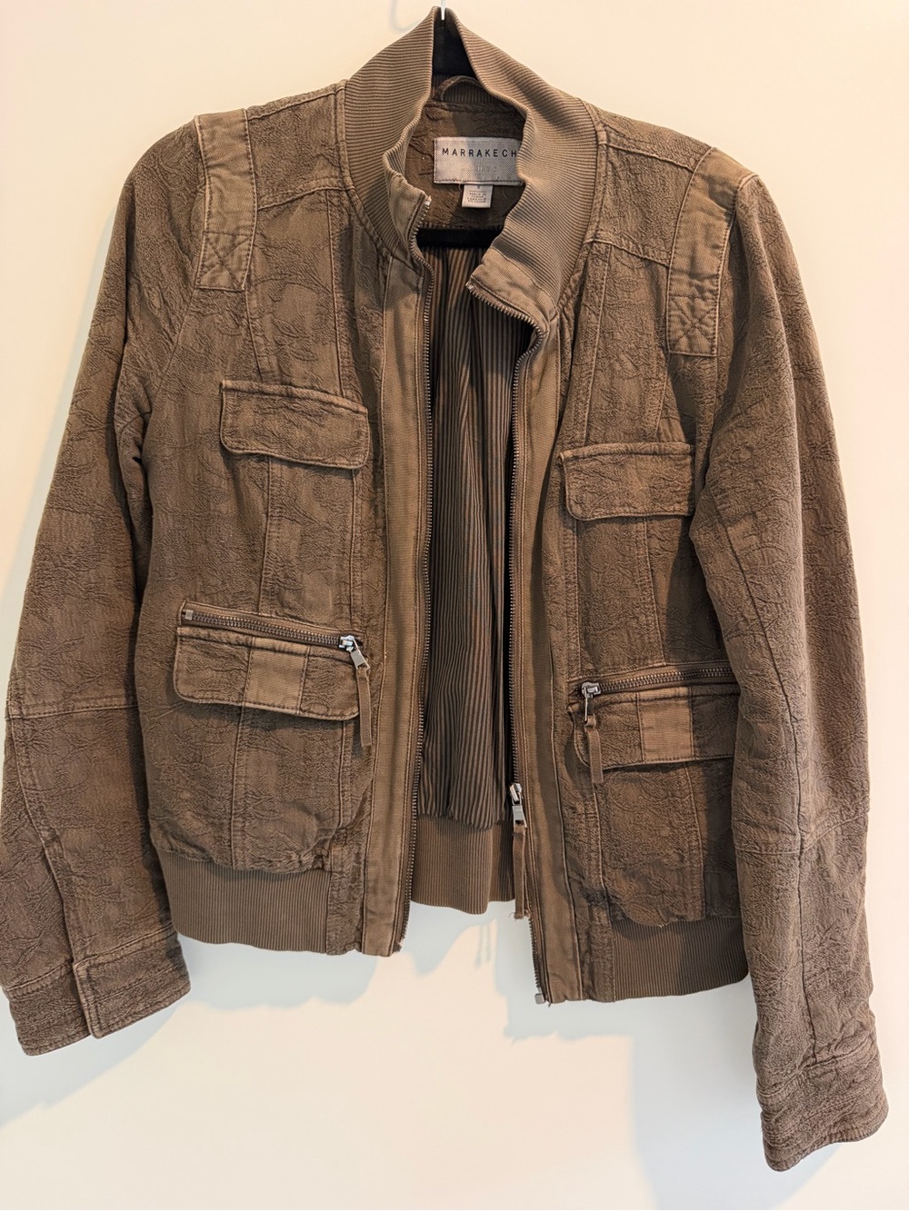 Anthropologie Marrakech Brown Utility Jacket - Picture 4 of 6